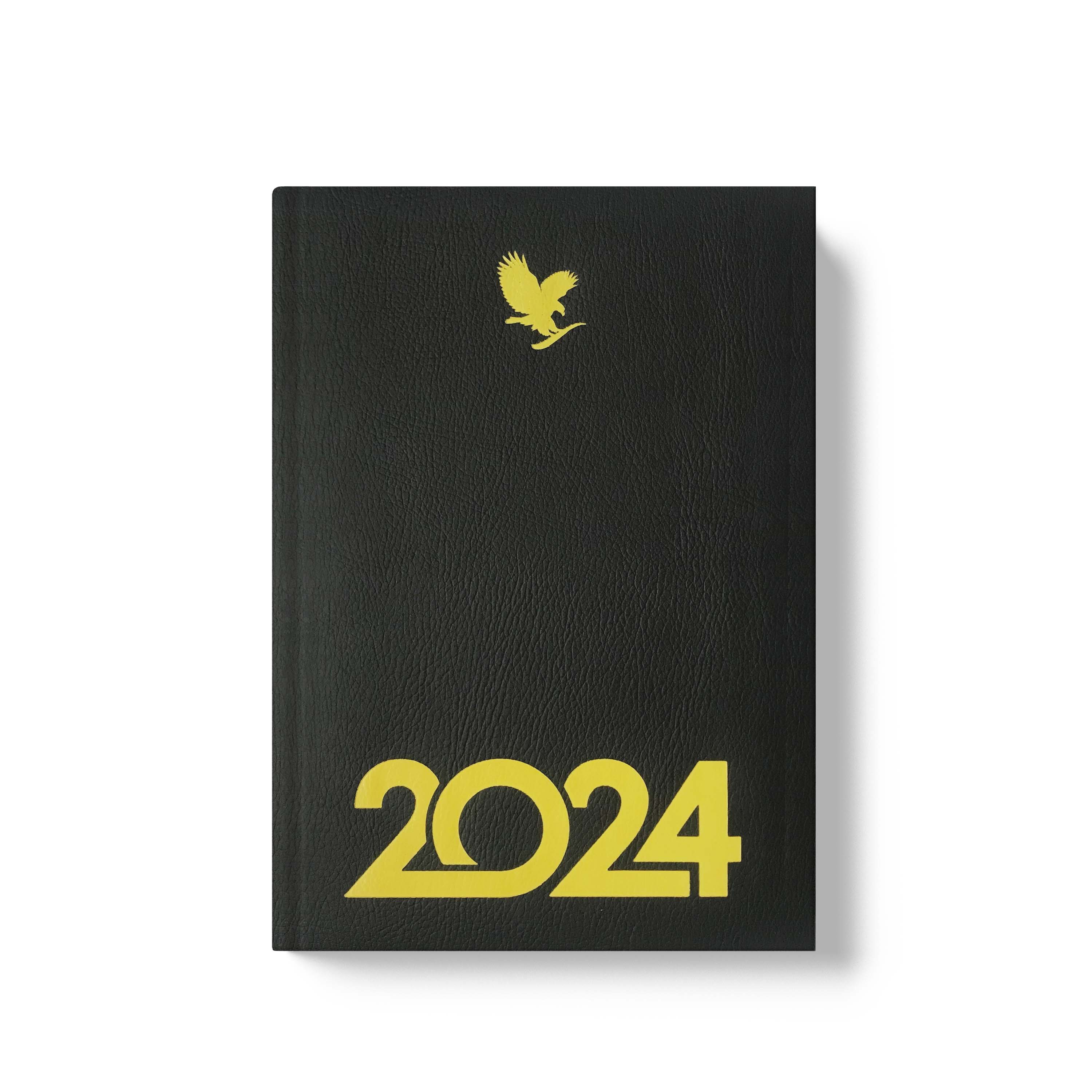 Határidőnapló 2024 fekete bőr